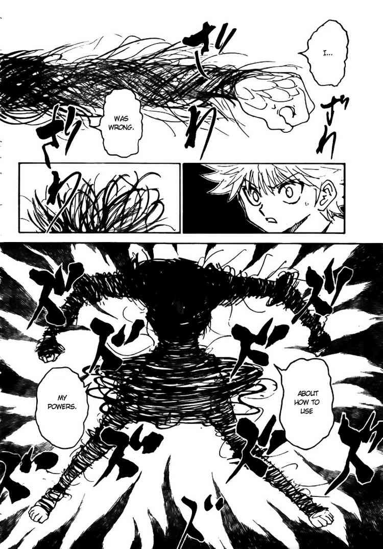 Hunter x Hunter Manga Chapter 293 page 14 - Metamorphosis