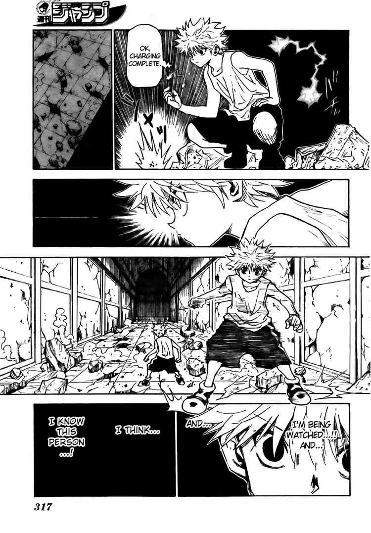 Hunter x Hunter Manga Chapter 293 page 3 - Metamorphosis