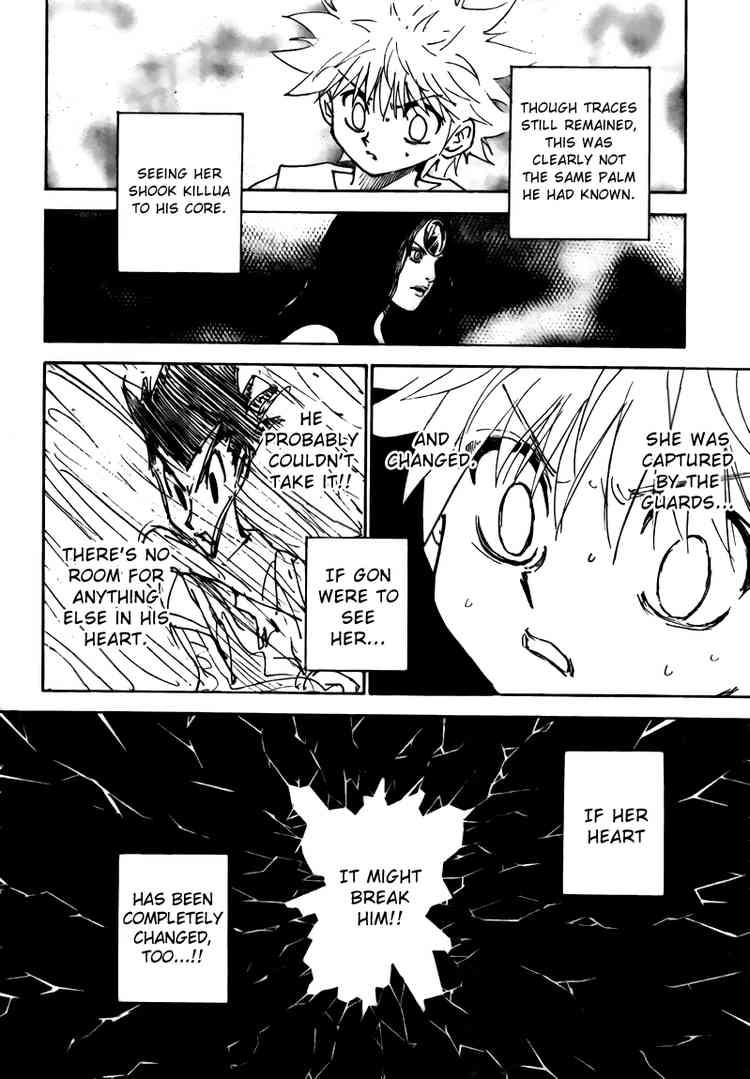 Hunter x Hunter Manga Chapter 293 page 6 - Metamorphosis
