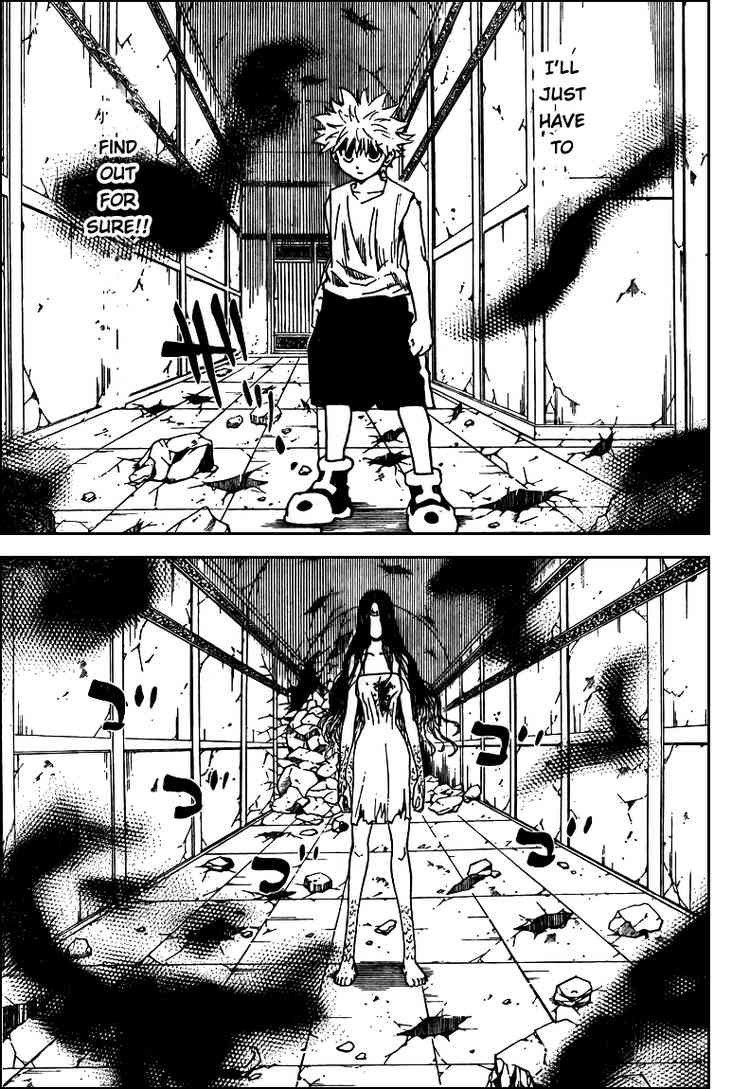 Hunter x Hunter Manga Chapter 293 page 7 - Metamorphosis