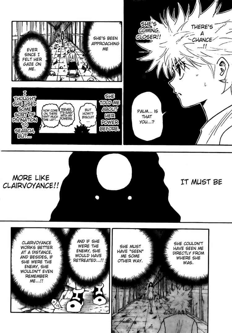 Hunter x Hunter Manga Chapter 293 page 8 - Metamorphosis