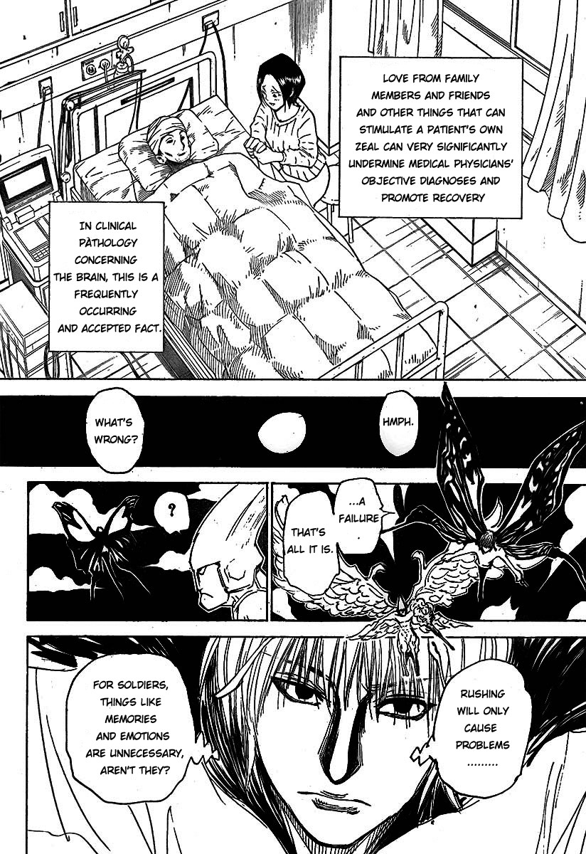 Hunter x Hunter Manga Chapter 294 page 18 - Breakdown