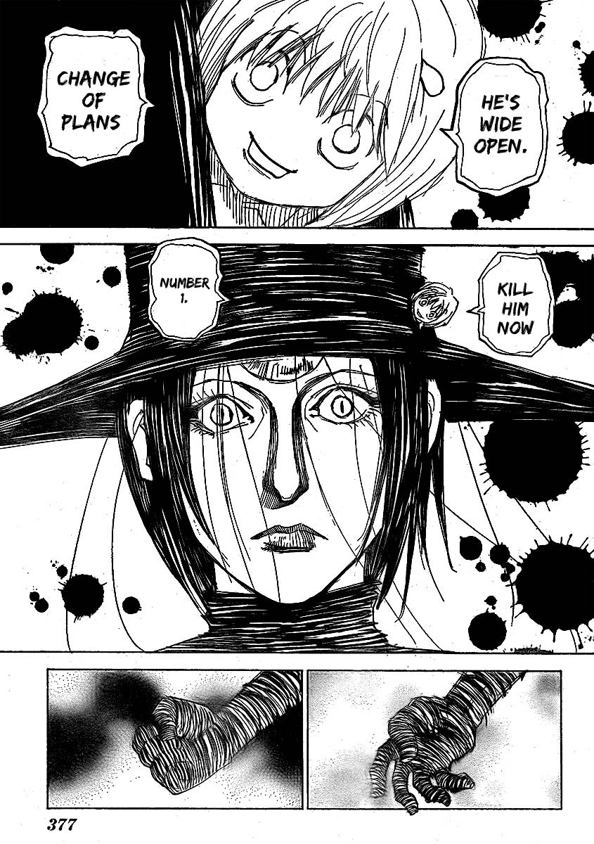 Hunter x Hunter Manga Chapter 294 page 9 - Breakdown