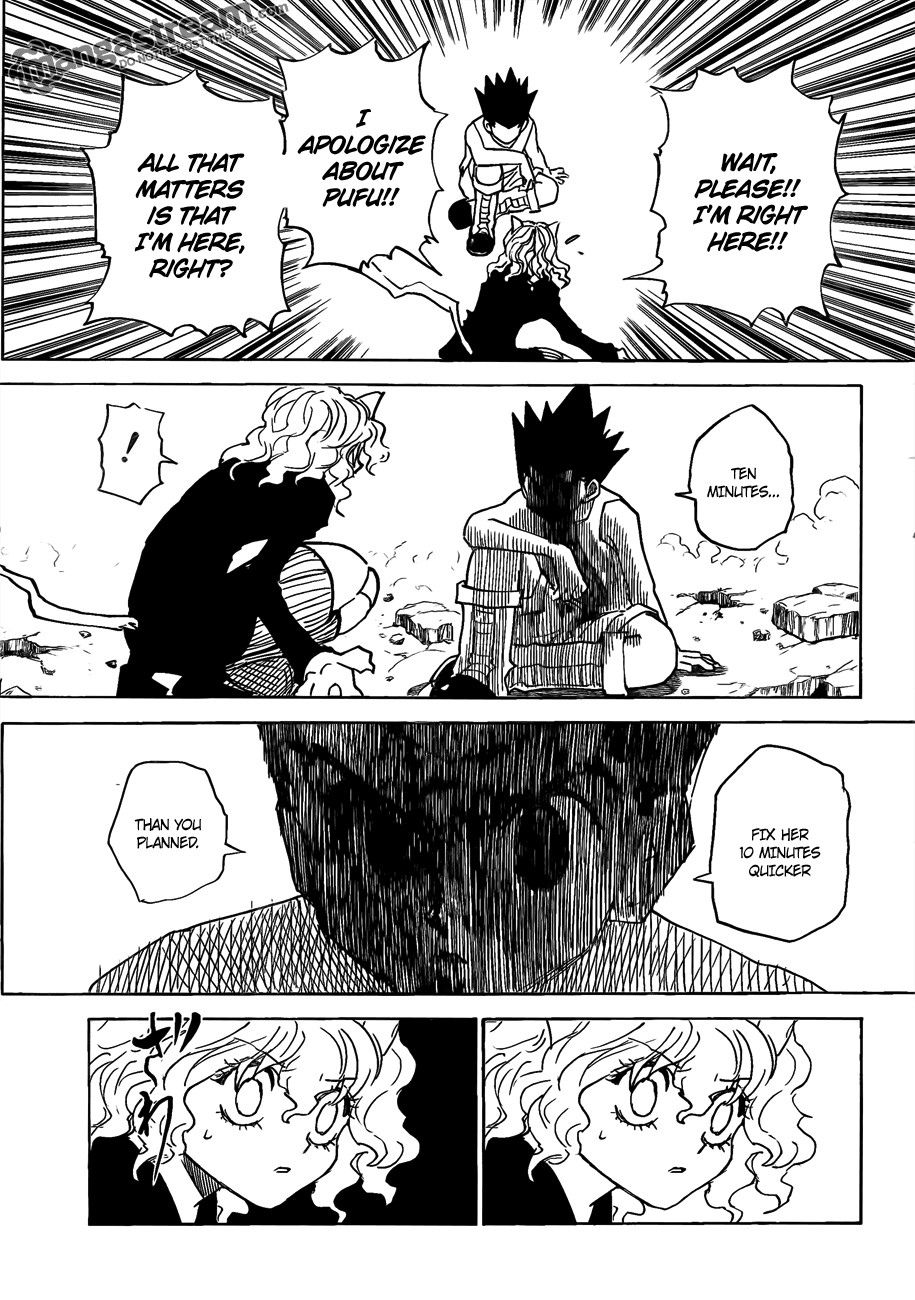 Hunter x Hunter Manga Chapter 295 page 11 - Determination