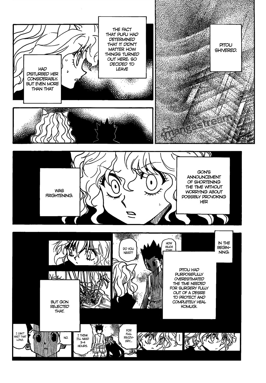 Hunter x Hunter Manga Chapter 295 page 12 - Determination