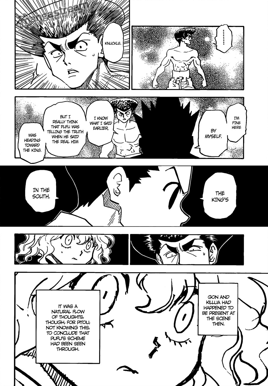 Hunter x Hunter Manga Chapter 295 page 15 - Determination