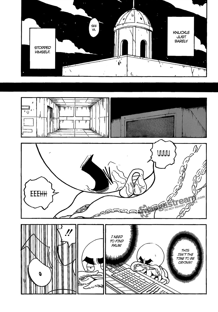 Hunter x Hunter Manga Chapter 295 page 18 - Determination