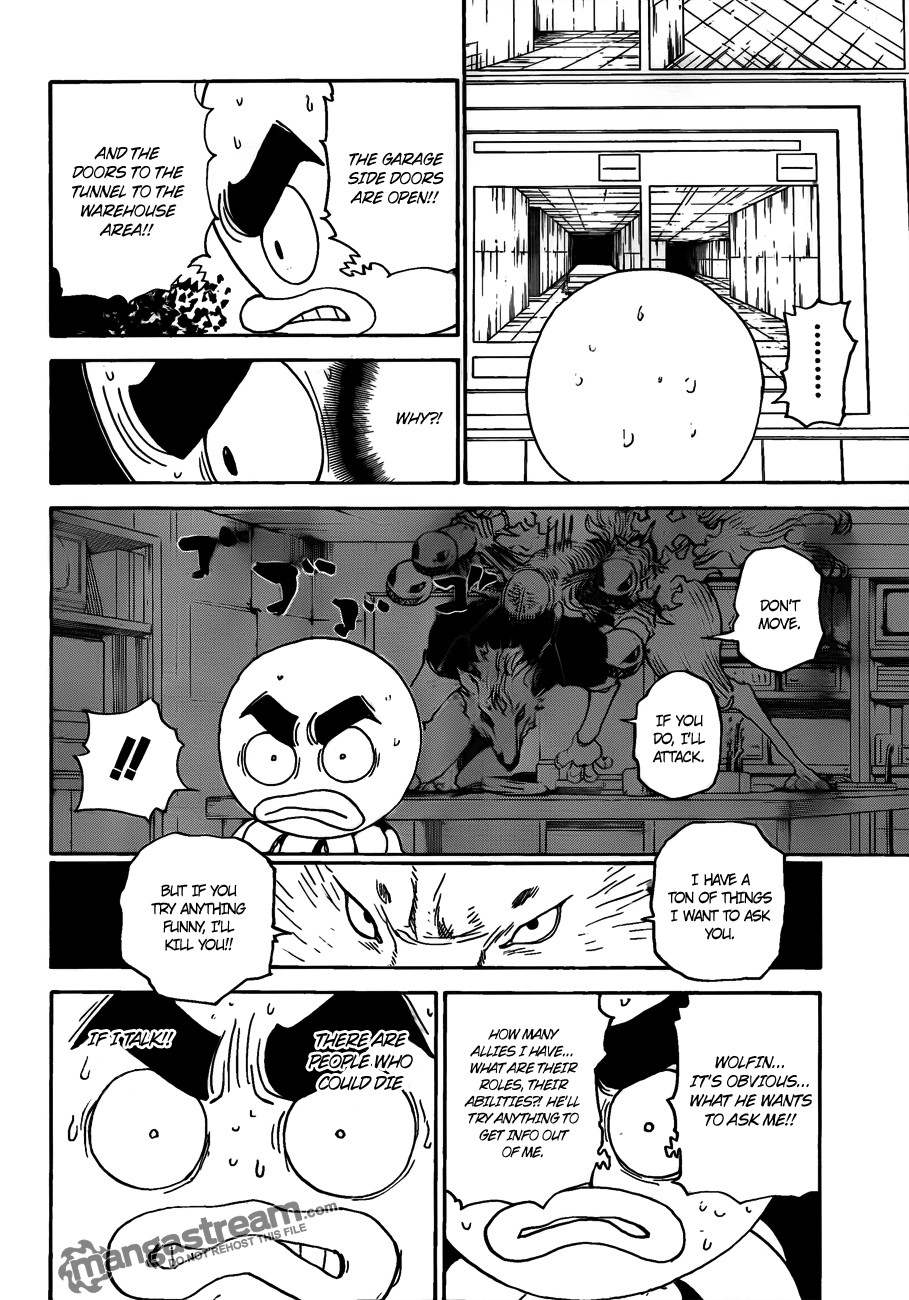 Hunter x Hunter Manga Chapter 295 page 19 - Determination