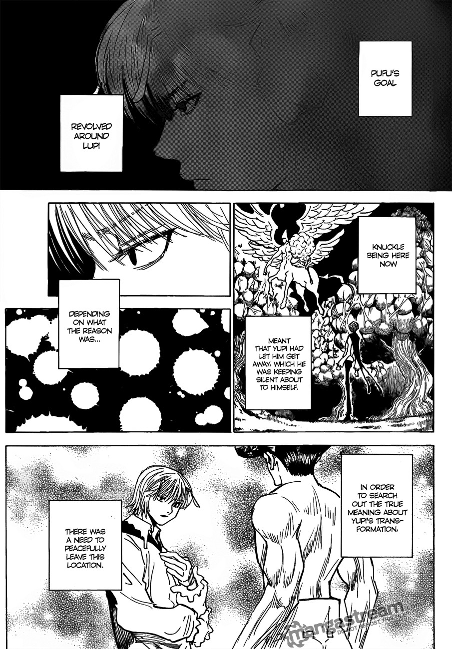 Hunter x Hunter Manga Chapter 295 page 5 - Determination