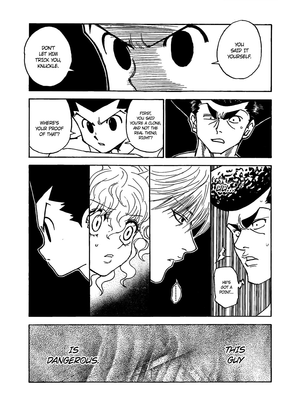 Hunter x Hunter Manga Chapter 295 page 7 - Determination