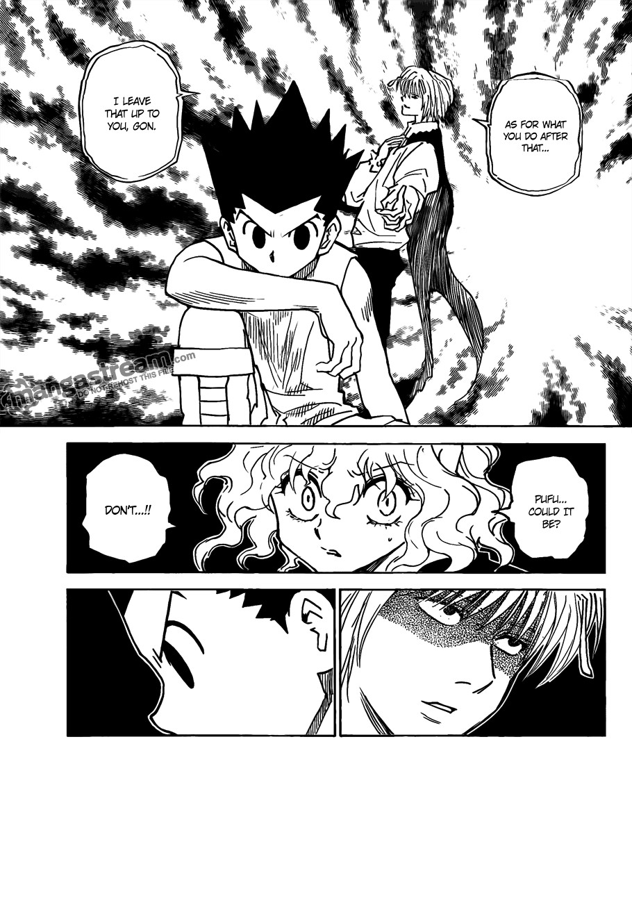 Hunter x Hunter Manga Chapter 295 page 9 - Determination