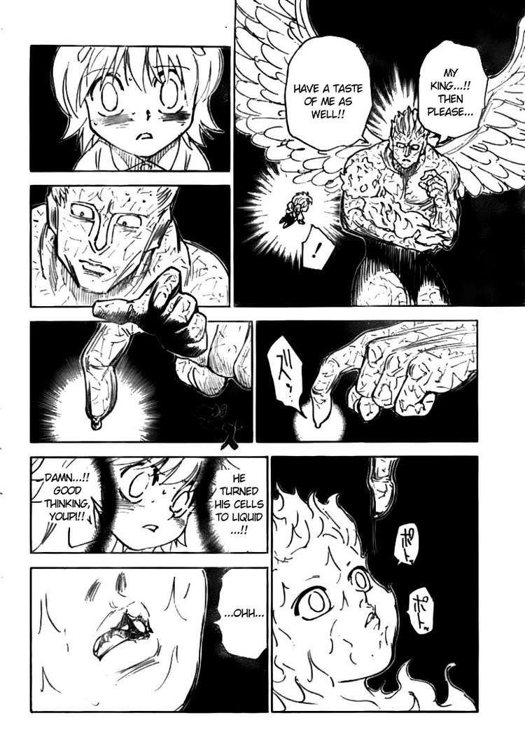Hunter x Hunter Manga Chapter 299 page 11 - Regeneration