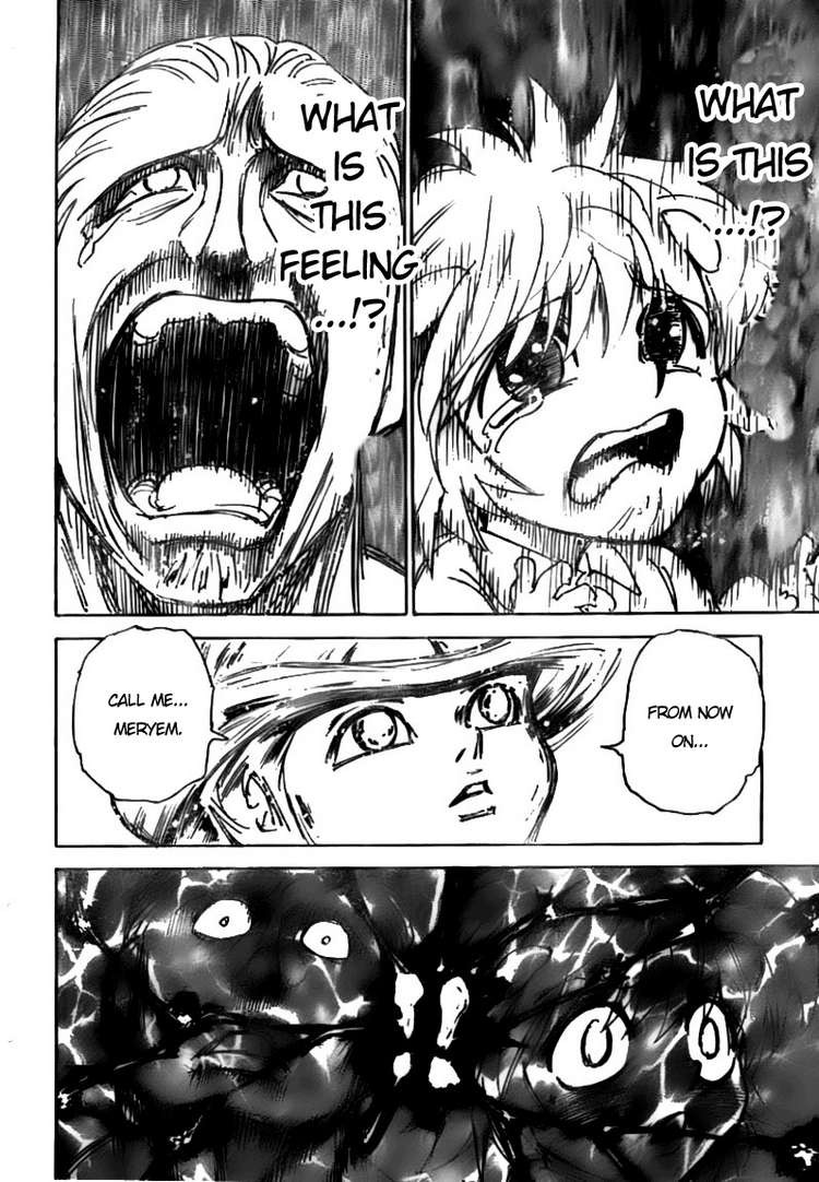 Hunter x Hunter Manga Chapter 299 page 14 - Regeneration