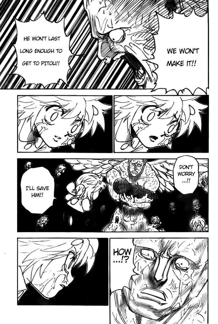 Hunter x Hunter Manga Chapter 299 page 4 - Regeneration
