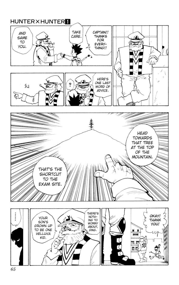 Hunter x Hunter Manga Chapter 3 page 3 - The Ultimate Choice