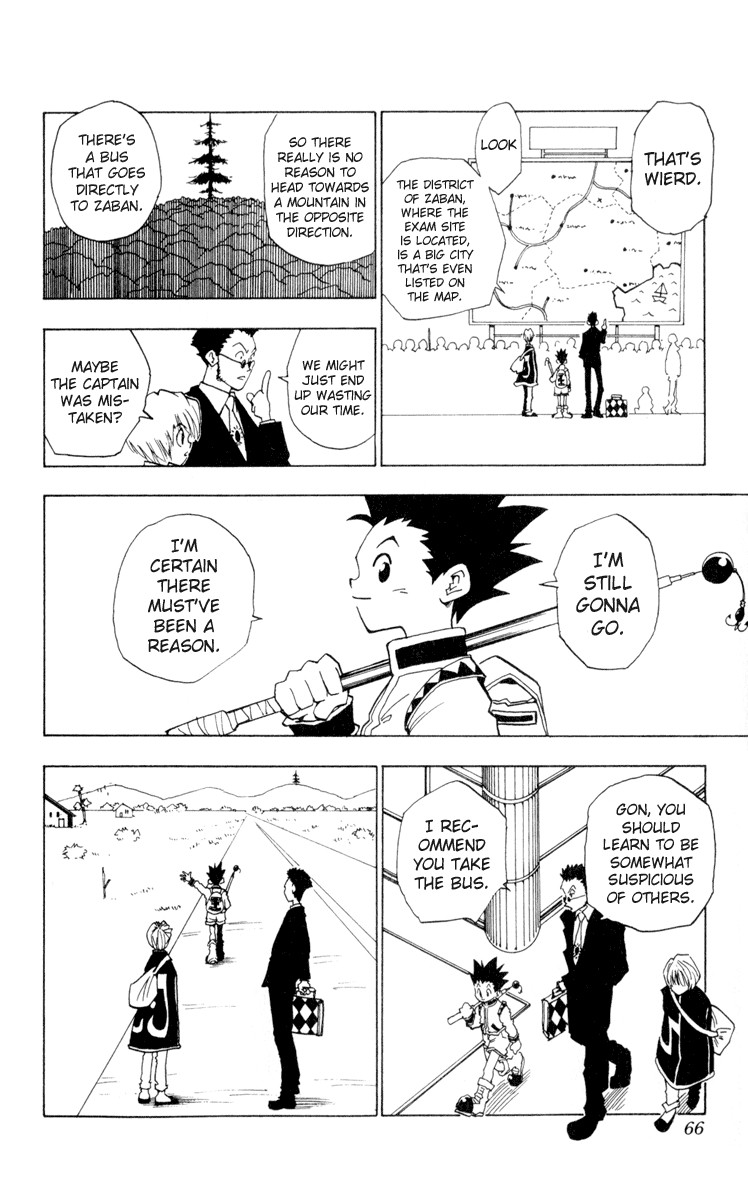 Hunter x Hunter Manga Chapter 3 page 4 - The Ultimate Choice