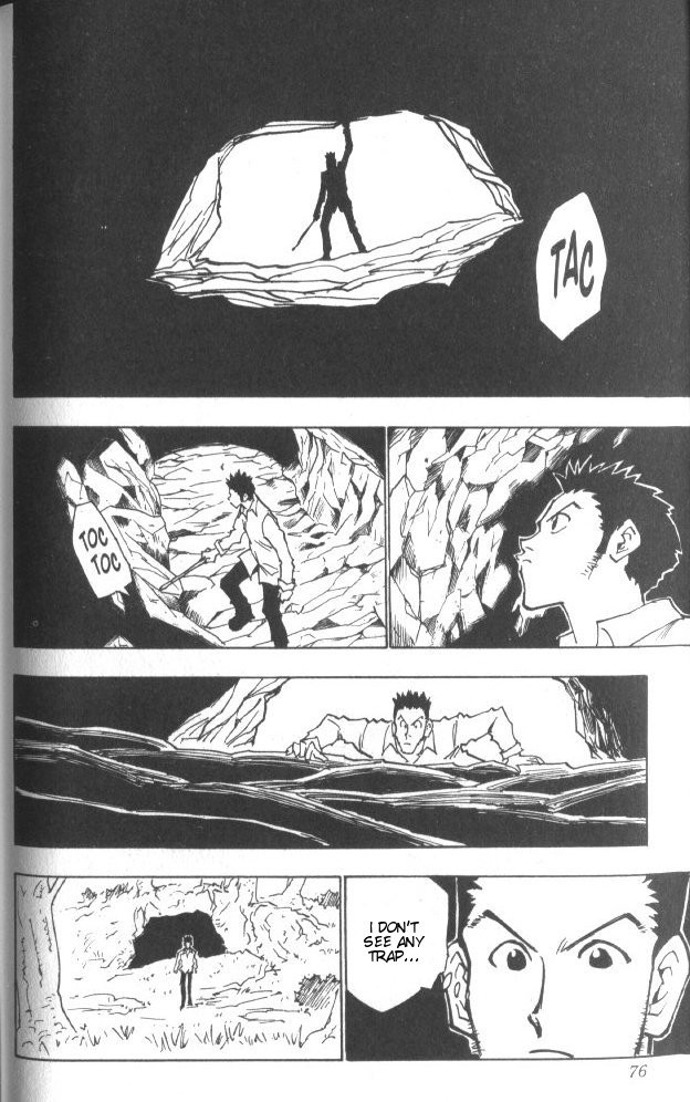 Hunter x Hunter Manga Chapter 30 page 11 - The Slithering Trap