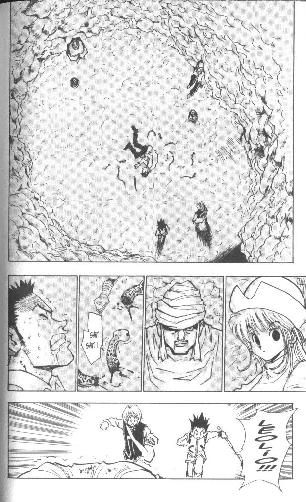 Hunter x Hunter Manga Chapter 30 page 17 - The Slithering Trap