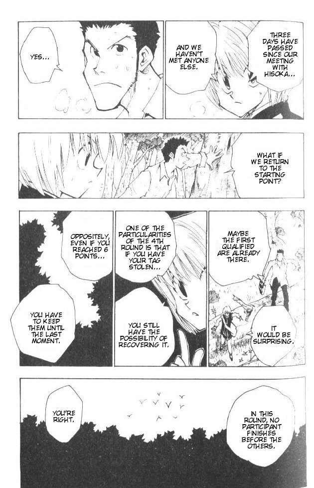 Hunter x Hunter Manga Chapter 30 page 4 - The Slithering Trap