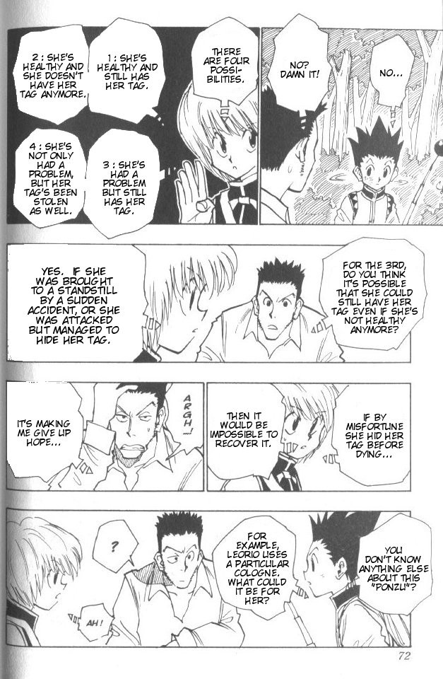 Hunter x Hunter Manga Chapter 30 page 7 - The Slithering Trap