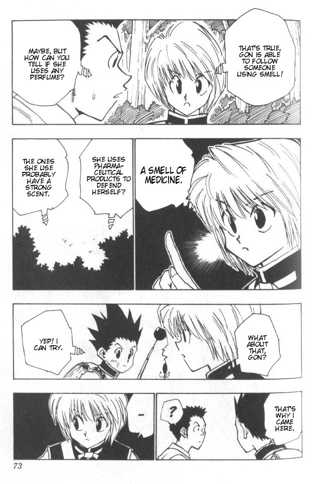 Hunter x Hunter Manga Chapter 30 page 8 - The Slithering Trap
