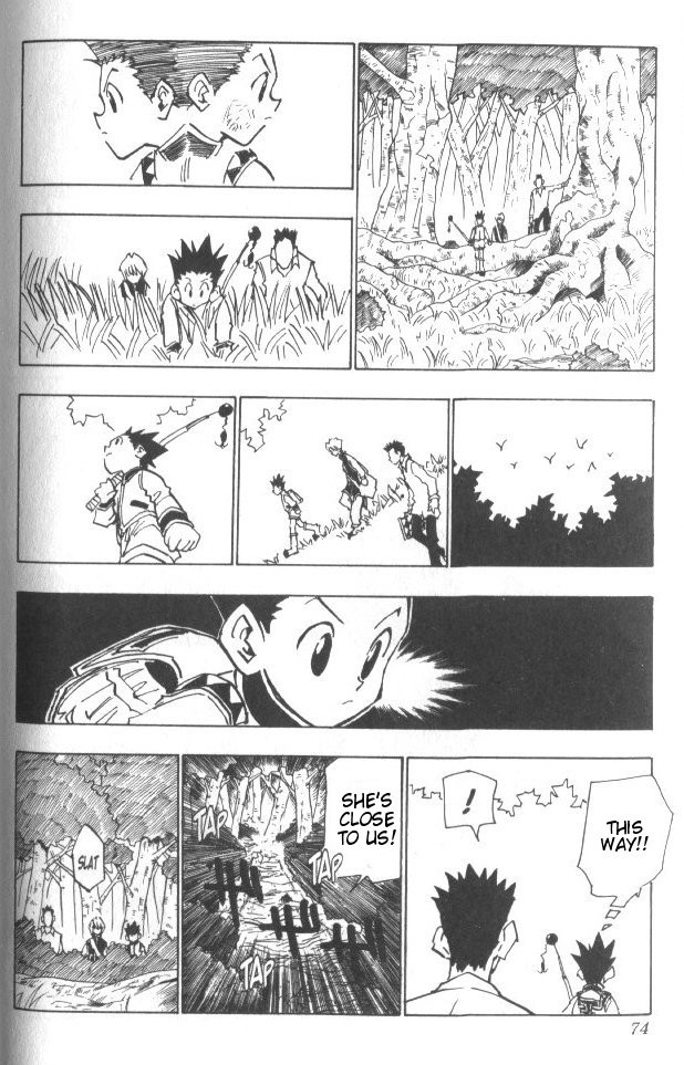 Hunter x Hunter Manga Chapter 30 page 9 - The Slithering Trap