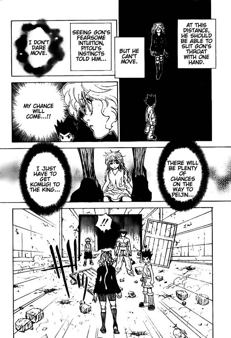 Hunter x Hunter Manga Chapter 300 page 13 - Insurance