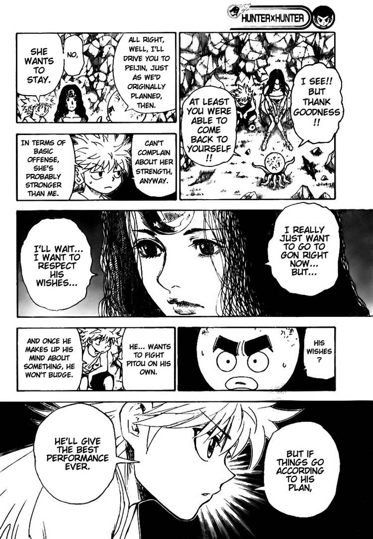 Hunter x Hunter Manga Chapter 300 page 4 - Insurance