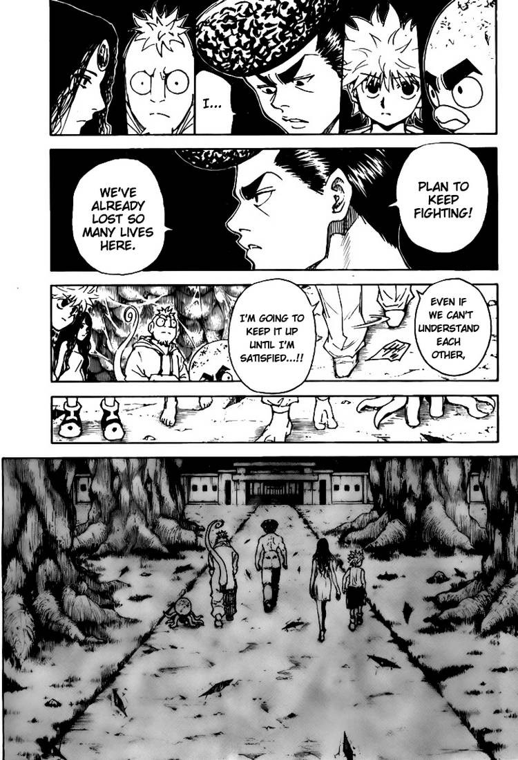 Hunter x Hunter Manga Chapter 300 page 7 - Insurance