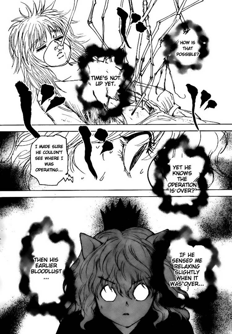 Hunter x Hunter Manga Chapter 300 page 9 - Insurance