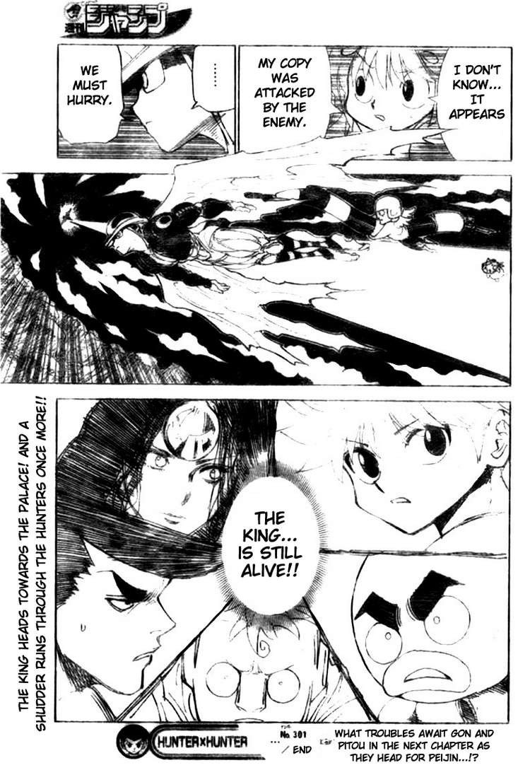 Hunter x Hunter Manga Chapter 301 page 19 - Memory