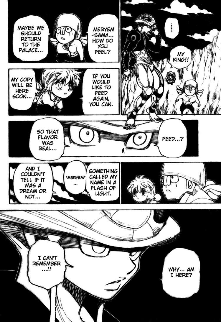 Hunter x Hunter Manga Chapter 301 page 4 - Memory
