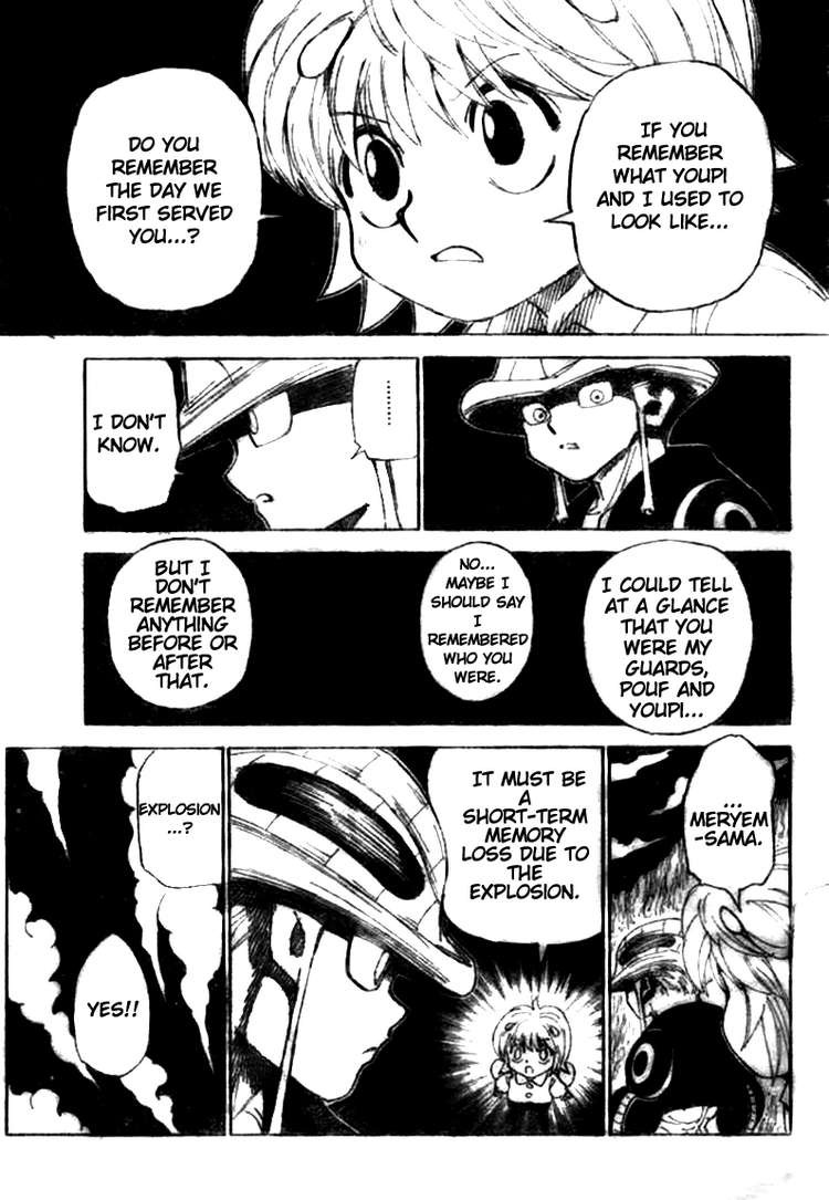 Hunter x Hunter Manga Chapter 301 page 7 - Memory