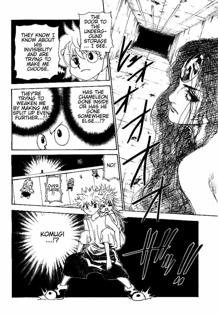 Hunter x Hunter Manga Chapter 302 page 16 - Target