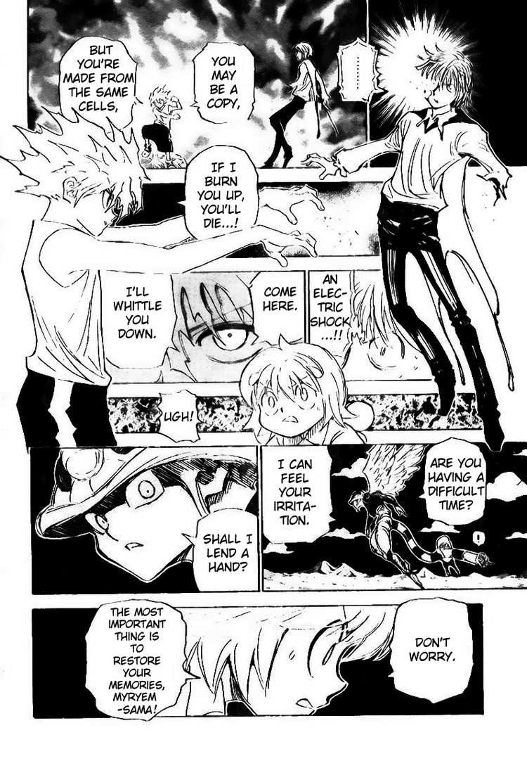 Hunter x Hunter Manga Chapter 303 page 12 - Pain