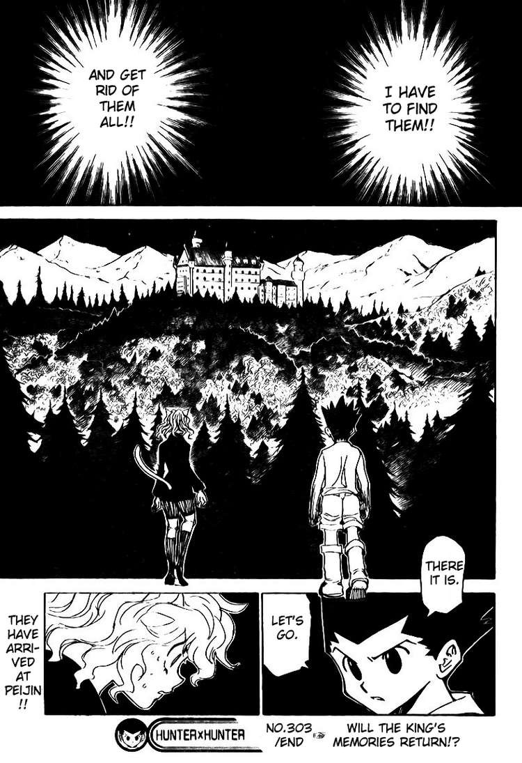 Hunter x Hunter Manga Chapter 303 page 18 - Pain