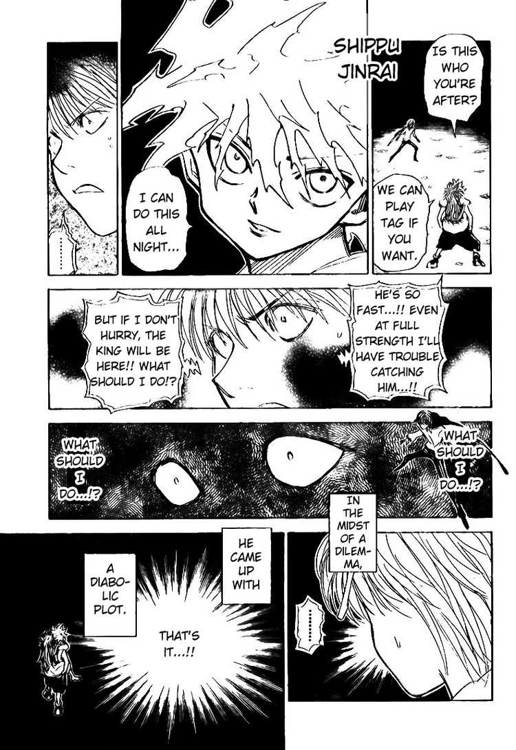 Hunter x Hunter Manga Chapter 303 page 3 - Pain