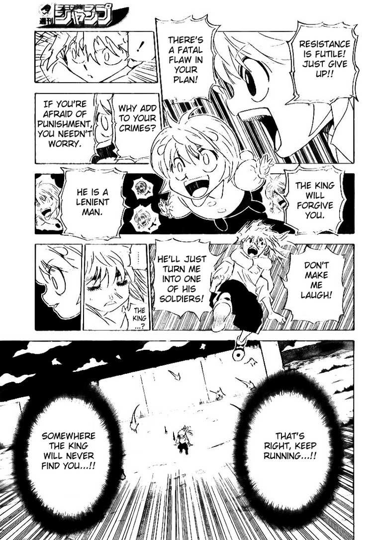 Hunter x Hunter Manga Chapter 303 page 5 - Pain