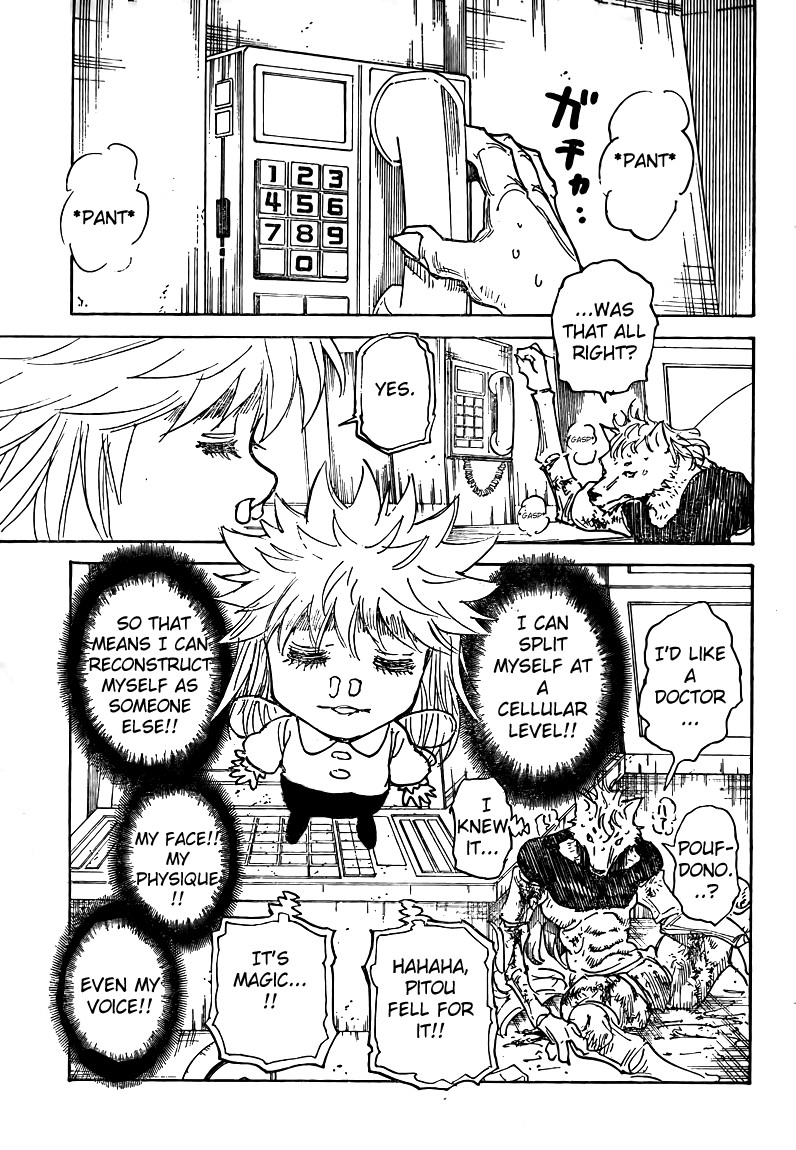 Hunter x Hunter Manga Chapter 304 page 10 - Magic