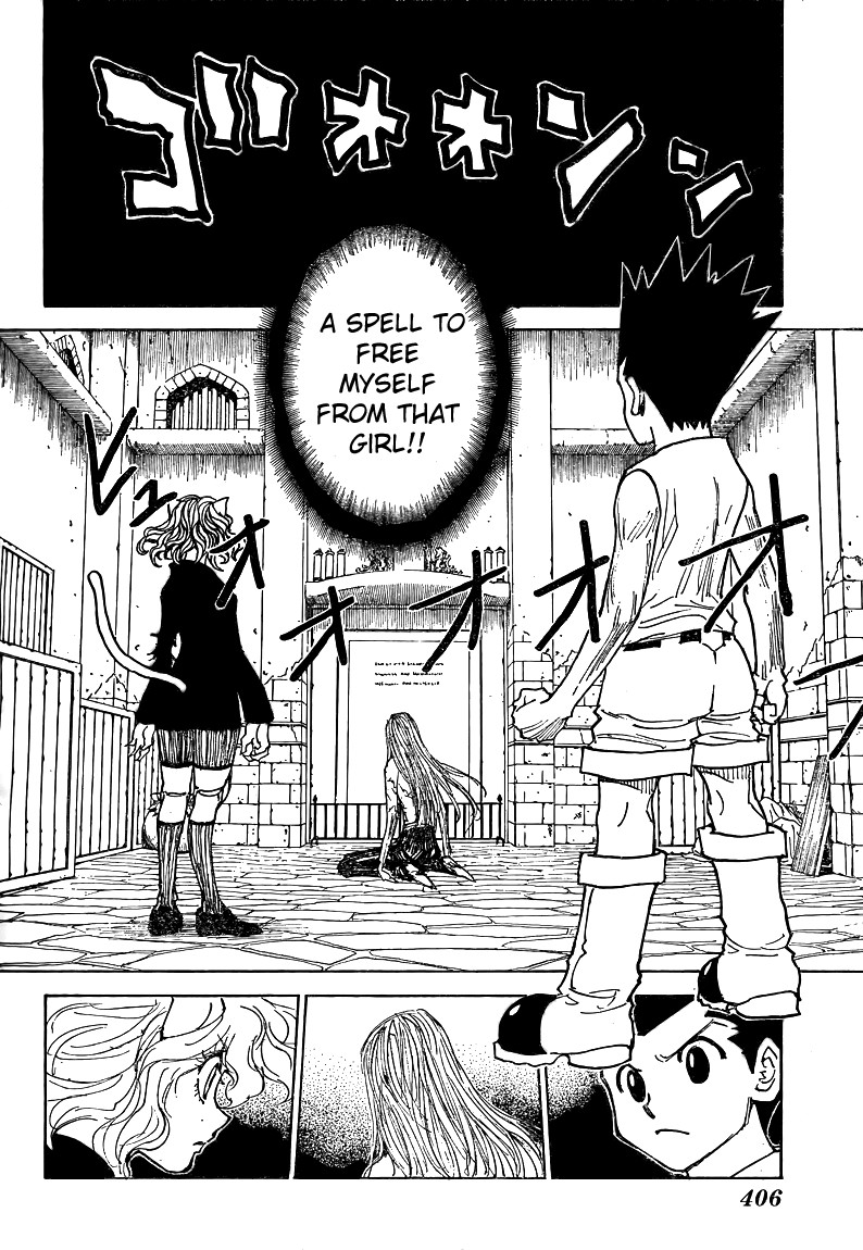Hunter x Hunter Manga Chapter 304 page 11 - Magic