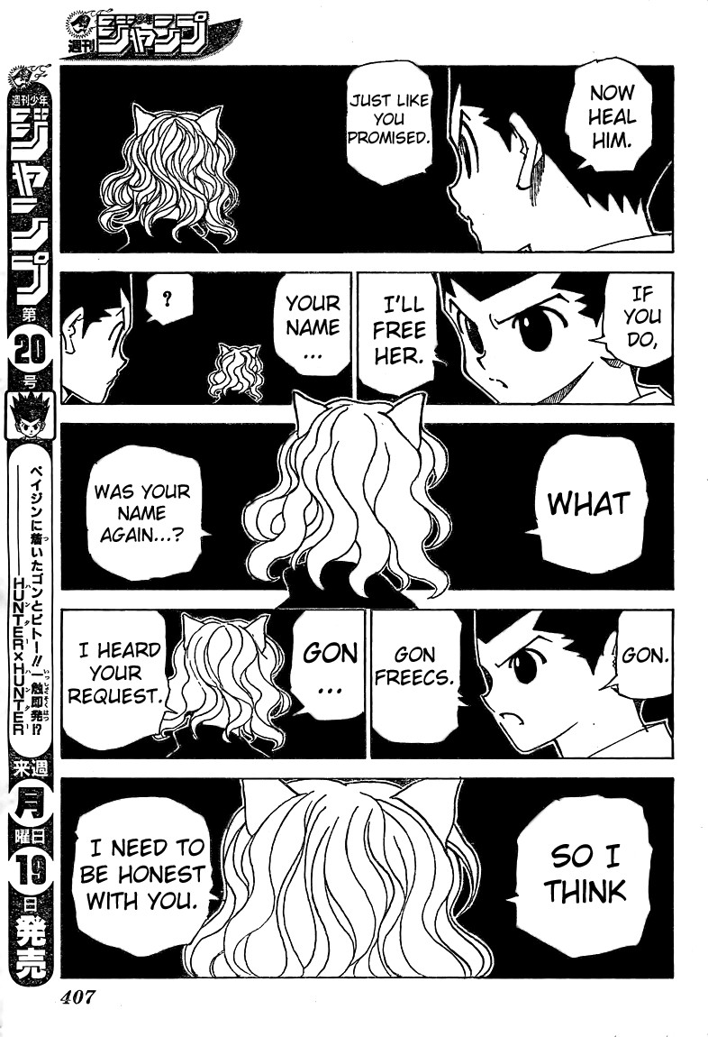 Hunter x Hunter Manga Chapter 304 page 12 - Magic