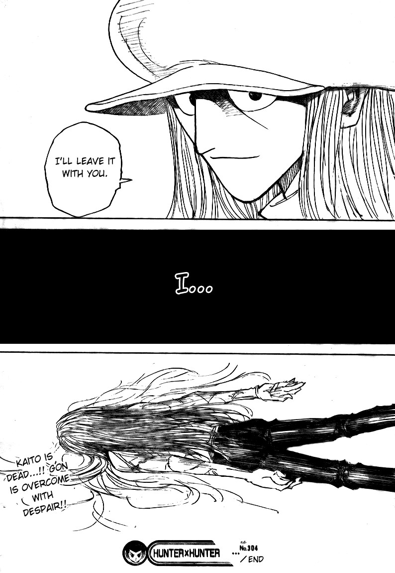 Hunter x Hunter Manga Chapter 304 page 17 - Magic
