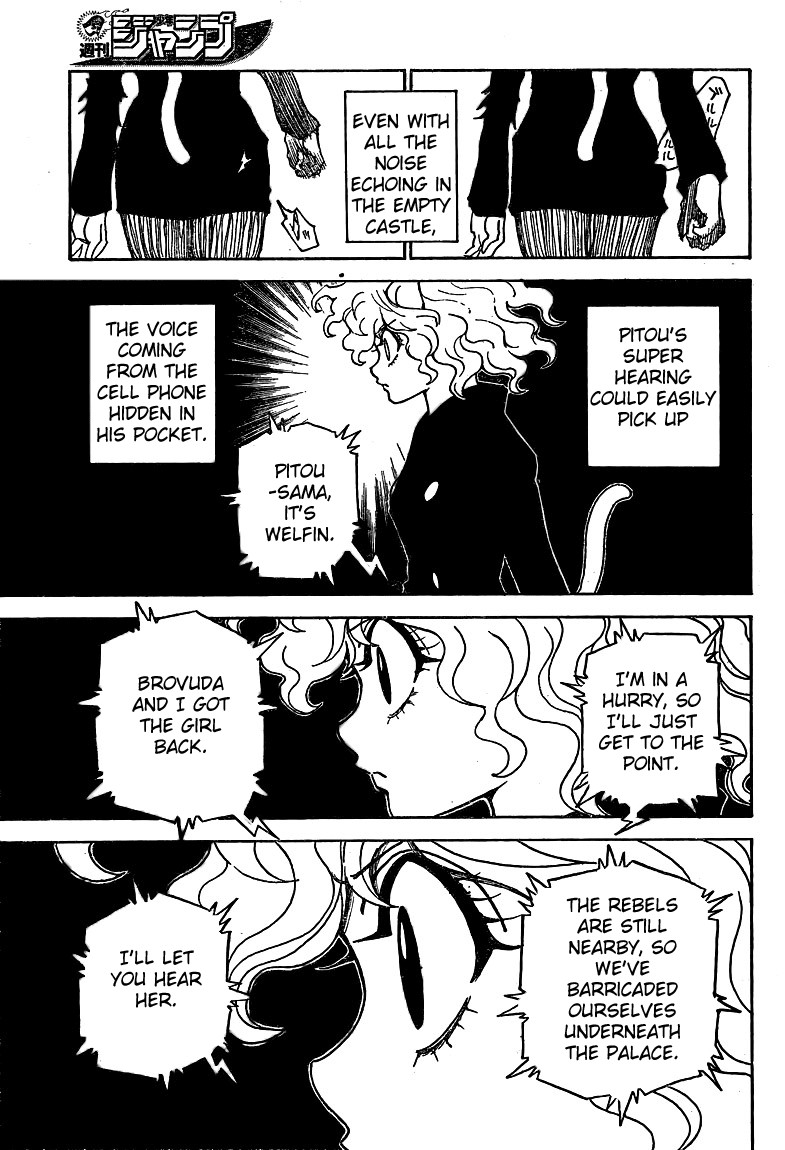 Hunter x Hunter Manga Chapter 304 page 8 - Magic