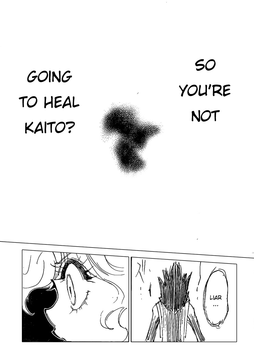 Hunter x Hunter Manga Chapter 305 page 11 - Sorry