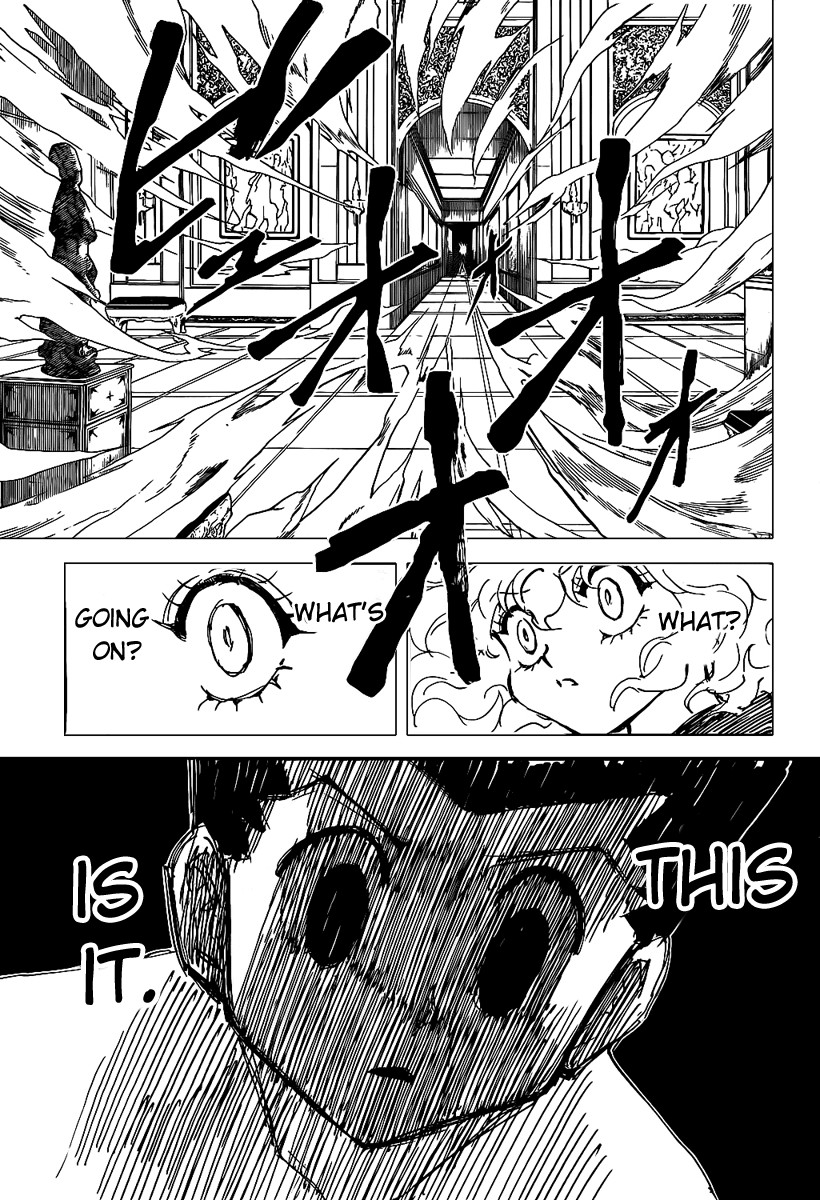Hunter x Hunter Manga Chapter 305 page 13 - Sorry