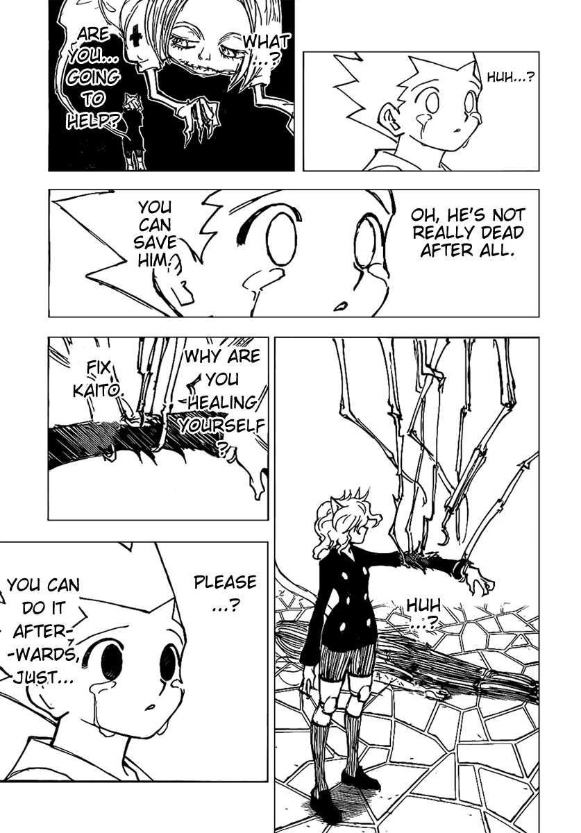 Hunter x Hunter Manga Chapter 305 page 4 - Sorry