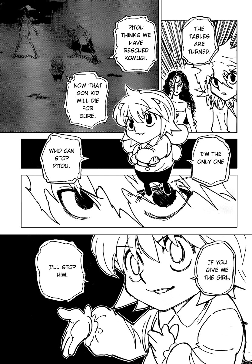 Hunter x Hunter Manga Chapter 305 page 6 - Sorry