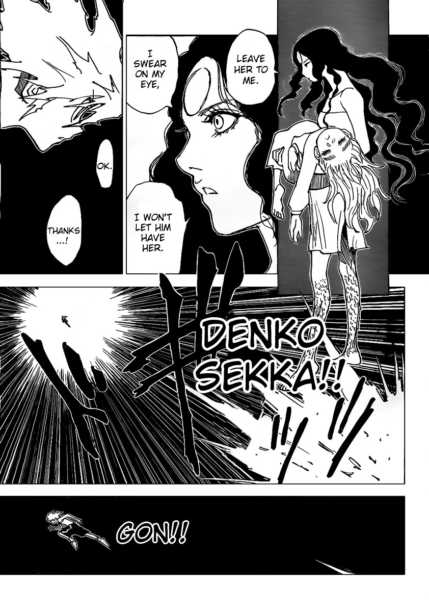 Hunter x Hunter Manga Chapter 305 page 8 - Sorry