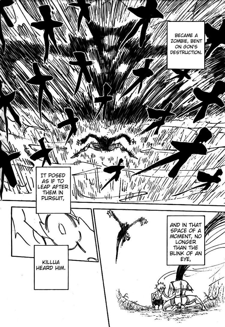 Hunter x Hunter Manga Chapter 307 page 11 - Loss