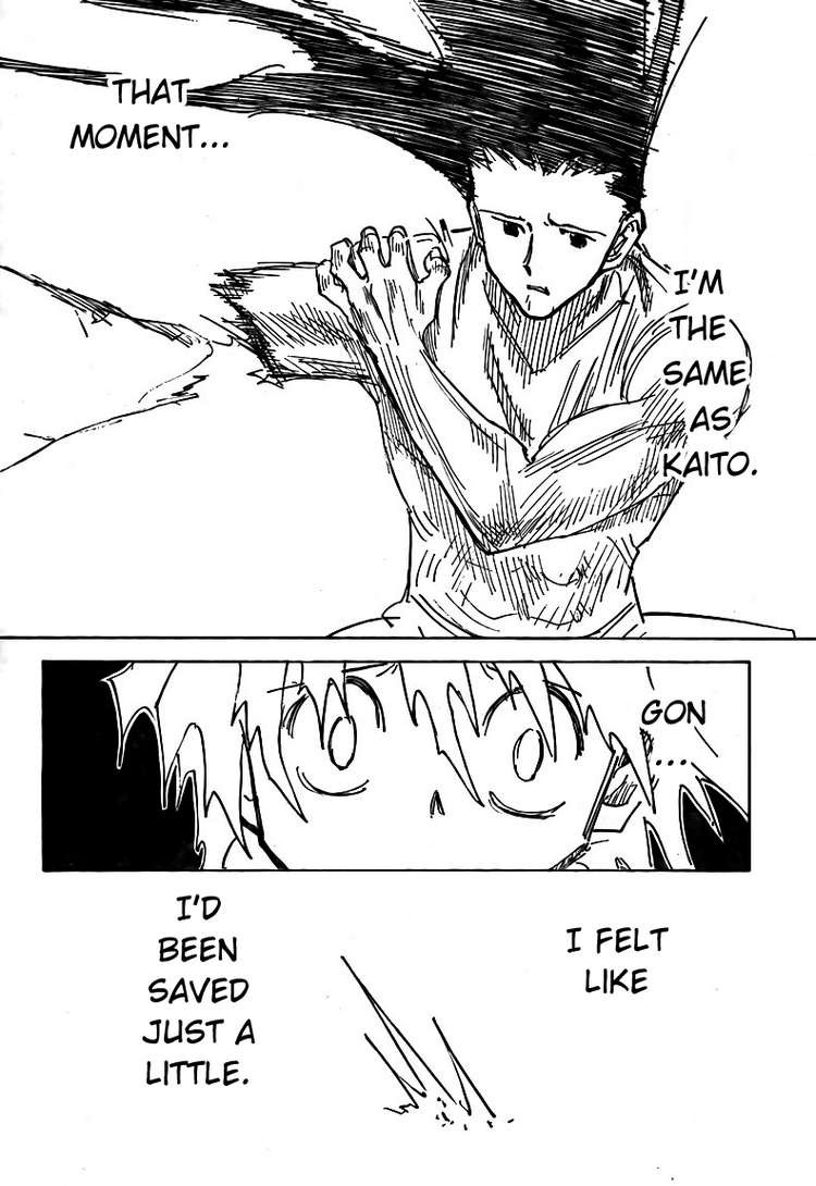 Hunter x Hunter Manga Chapter 307 page 13 - Loss